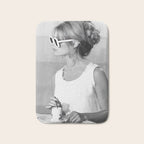 Brigitte Bardot in Sunglasses Retro Vintage Art Bath Mat Gallery Image 1