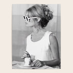 Brigitte Bardot in Sunglasses Retro Vintage Art Poster Gallery Image 4