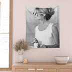 Brigitte Bardot in Sunglasses Retro Vintage Art Wall Tapestry Gallery Image 2
