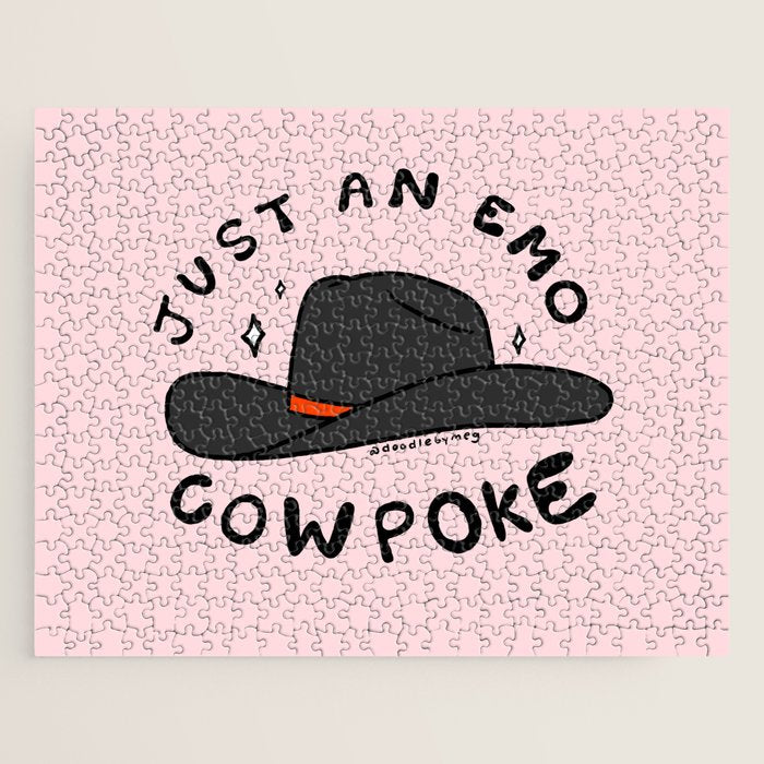 Just An Emo Cowpoke Jigsaw Puzzle Gallery Image 1