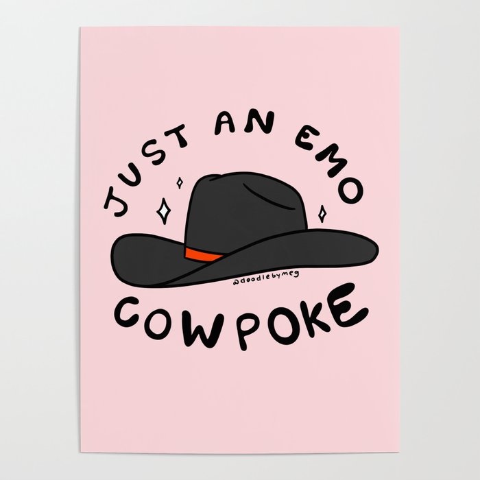 Just An Emo Cowpoke Poster Gallery Image 4