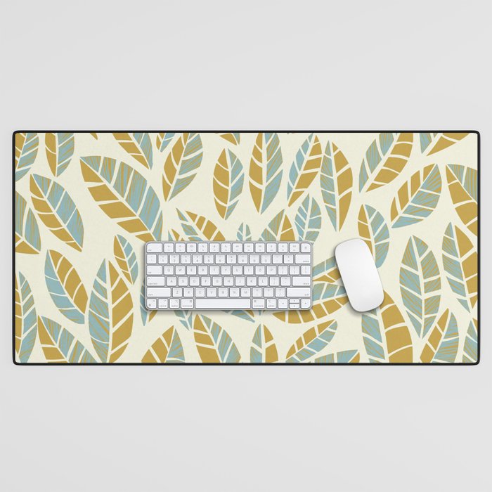 Wildlife Safari Laeves moss Desk Mat Gallery Image 1