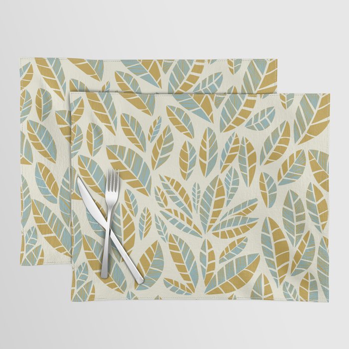 Wildlife Safari Laeves moss Placemat Gallery Image 1