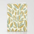 Wildlife Safari Laeves moss Stationery Card Gallery Image 2