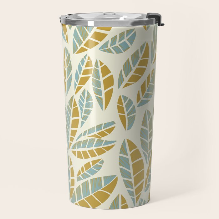 Wildlife Safari Laeves moss Travel Mug Gallery Image 2