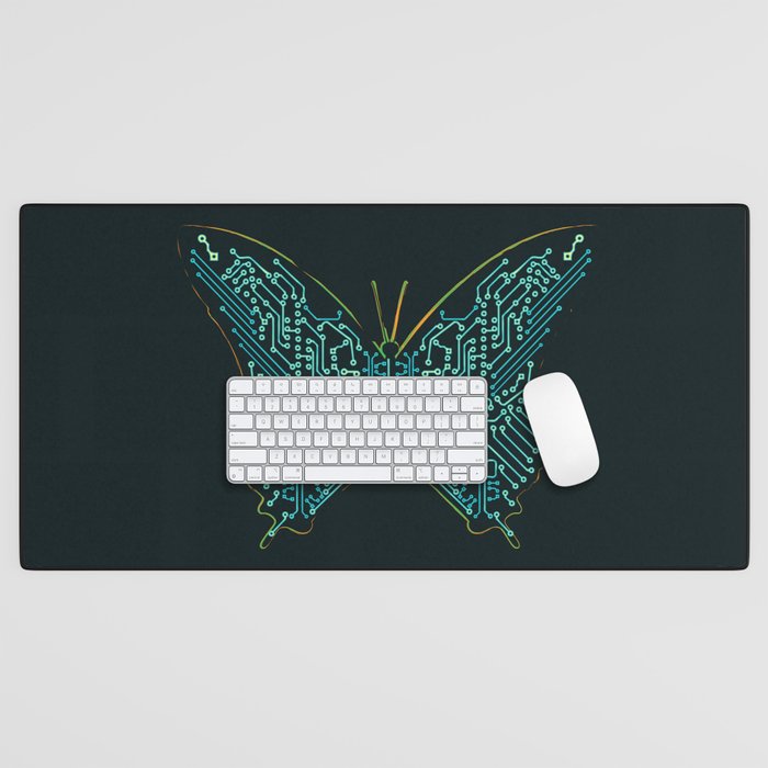 Mechanical Butterfly Desk Mat Gallery Image 1