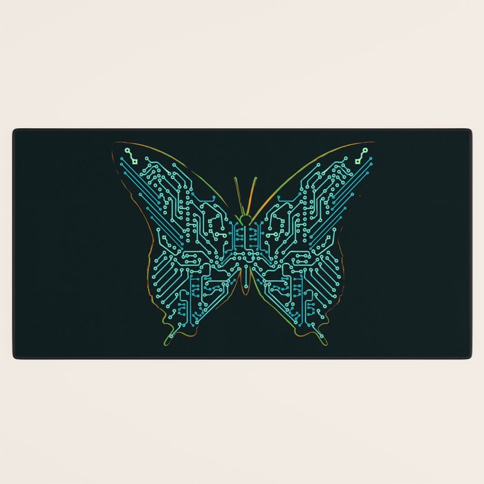 Mechanical Butterfly Desk Mat Gallery Image 3