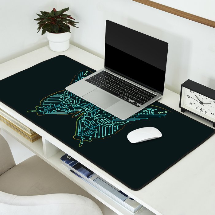 Mechanical Butterfly Desk Mat Gallery Image 2