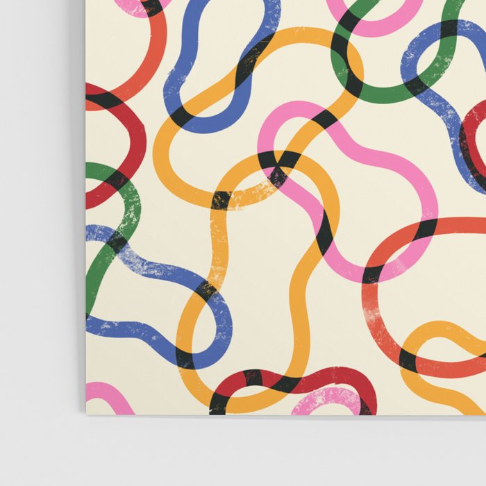 Abstract Loop Color Play Poster Gallery Image 3