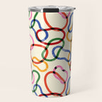 Abstract Loop Color Play Travel Mug Gallery Image 1