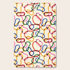 Abstract Loop Color Play Cutting Board Gallery Image 1