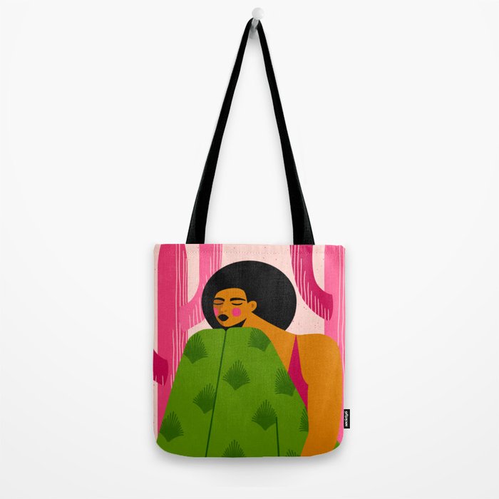 Pink Cactus Tote Bag Gallery Image 2