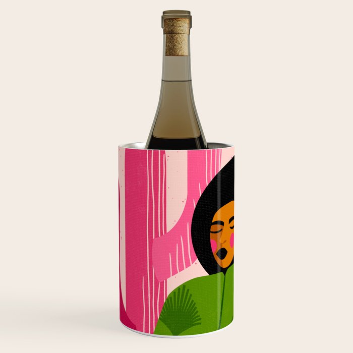 Pink Cactus Wine Chiller Gallery Image 2