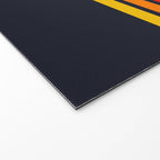 Abstract Minimal Retro Stripes 70s Style - KojÅ«ro Welcome Mat Gallery Image 2