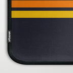Abstract Minimal Retro Stripes 70s Style - KojÅ«ro Laptop Sleeve Gallery Image 3