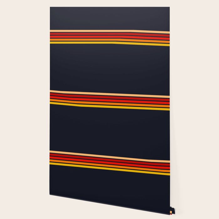 Abstract Minimal Retro Stripes 70s Style - KojÅ«ro Wallpaper Gallery Image 2