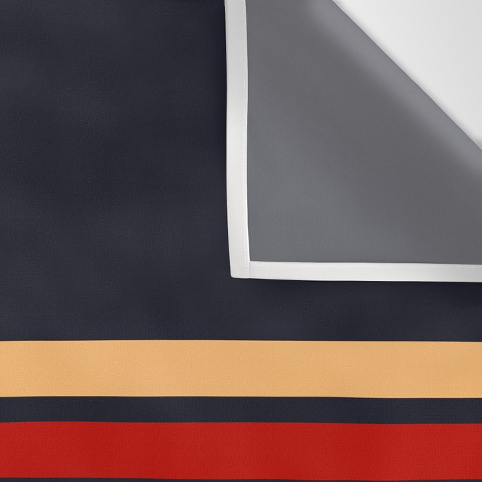Abstract Minimal Retro Stripes 70s Style - KojÅ«ro Wall Tapestry Gallery Image 3