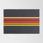 Abstract Minimal Retro Stripes 70s Style - KojÅ«ro Rug Gallery Image 2