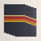 Abstract Minimal Retro Stripes 70s Style - KojÅ«ro Wrapping Paper Gallery Image 3
