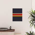 Abstract Minimal Retro Stripes 70s Style - KojÅ«ro Poster Gallery Image 2