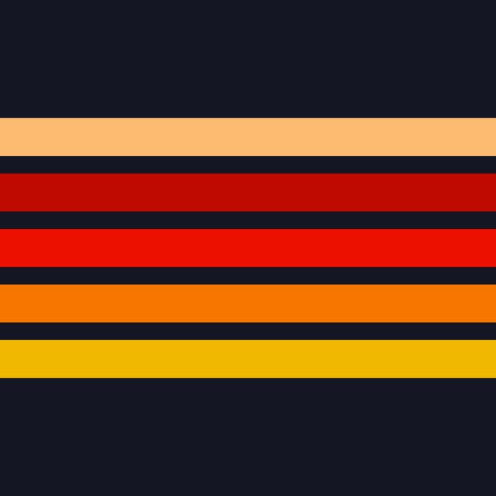 Abstract Minimal Retro Stripes 70s Style - KojÅ«ro Coffee Mug Gallery Image 2