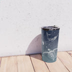 Cosmic Ocean  COLOR GRAD -  turquoise Travel Mug Gallery Image 4