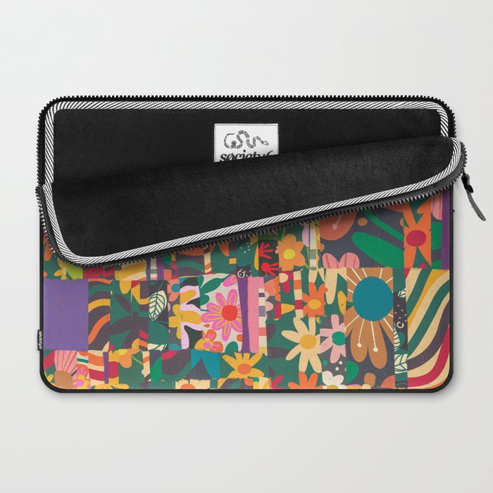 Patchwork #4 Laptop Sleeve Gallery Image 2