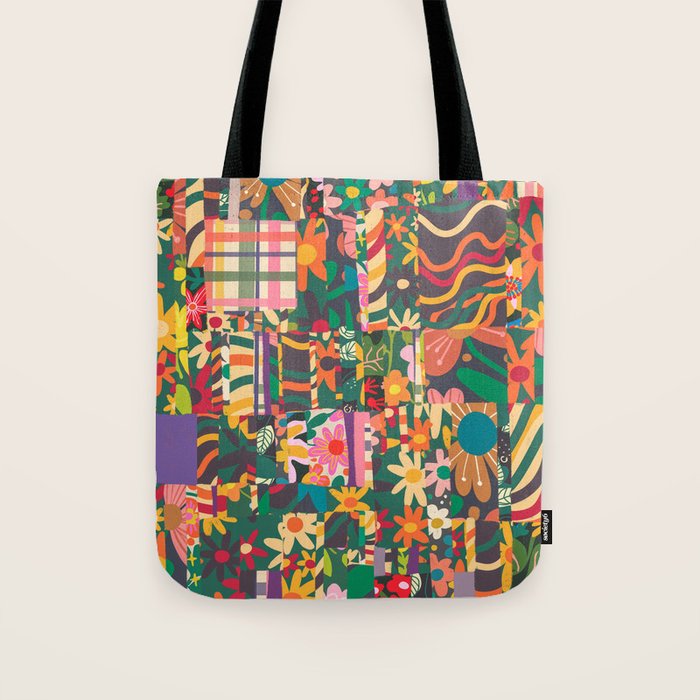Patchwork #4 Tote Bag Gallery Image 1