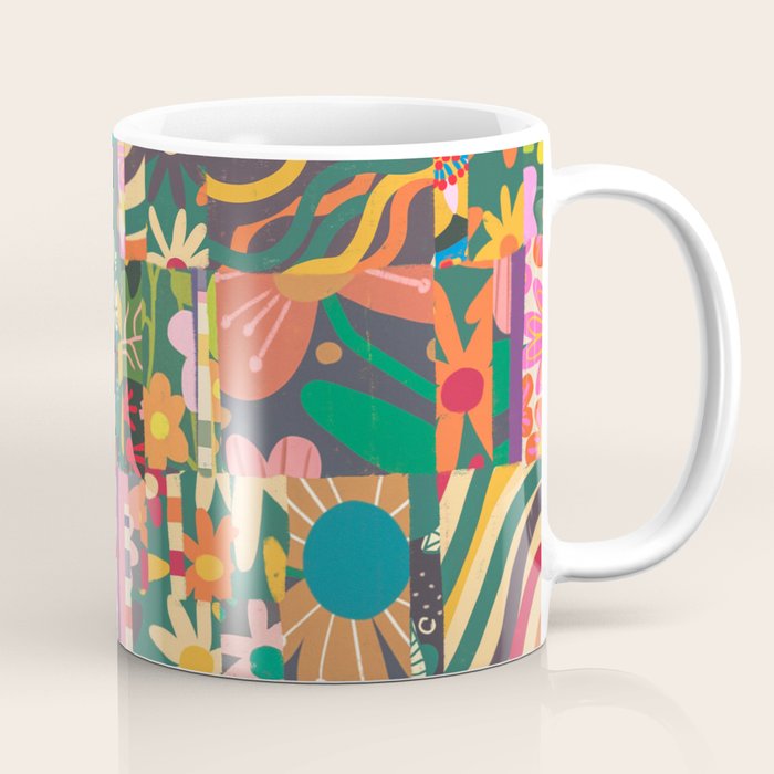 Patchwork #4 Coffee Mug Gallery Image 1