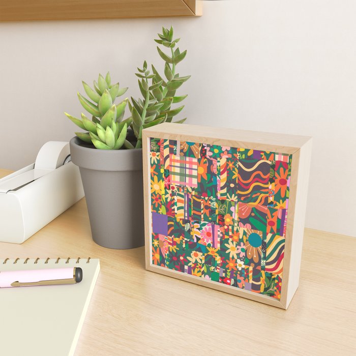 Patchwork #4 Mini Art Print Gallery Image 2