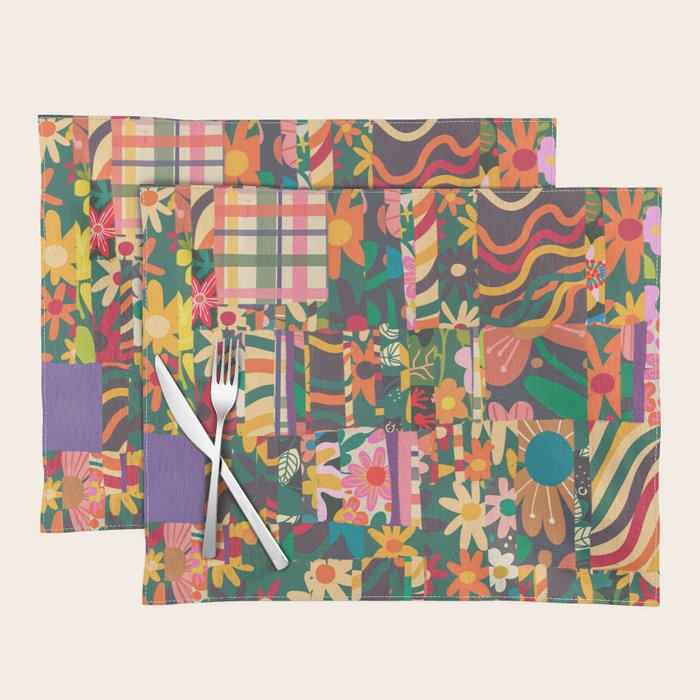 Patchwork #4 Placemat Gallery Image 1