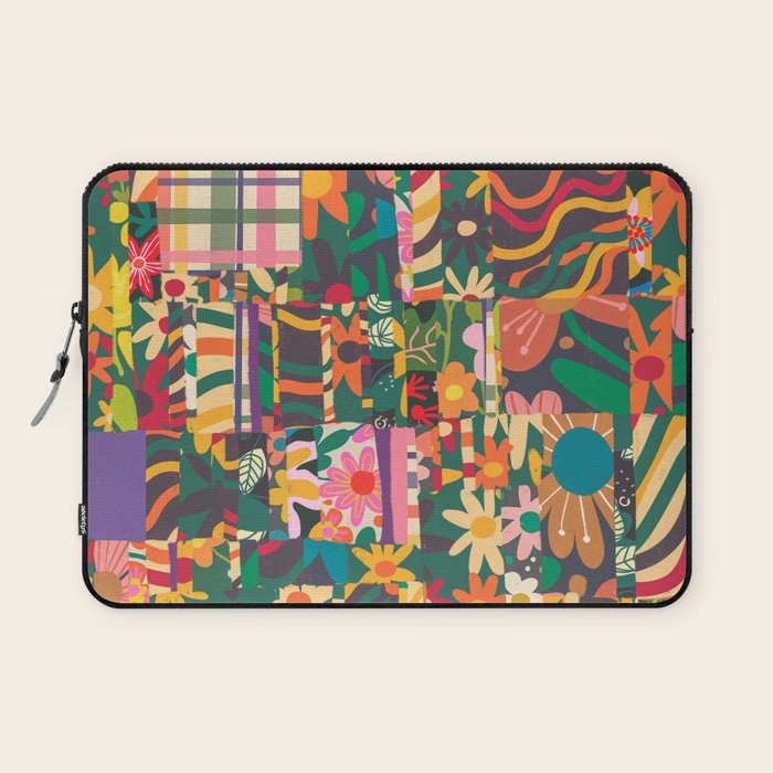 Patchwork #4 Laptop Sleeve Gallery Image 1