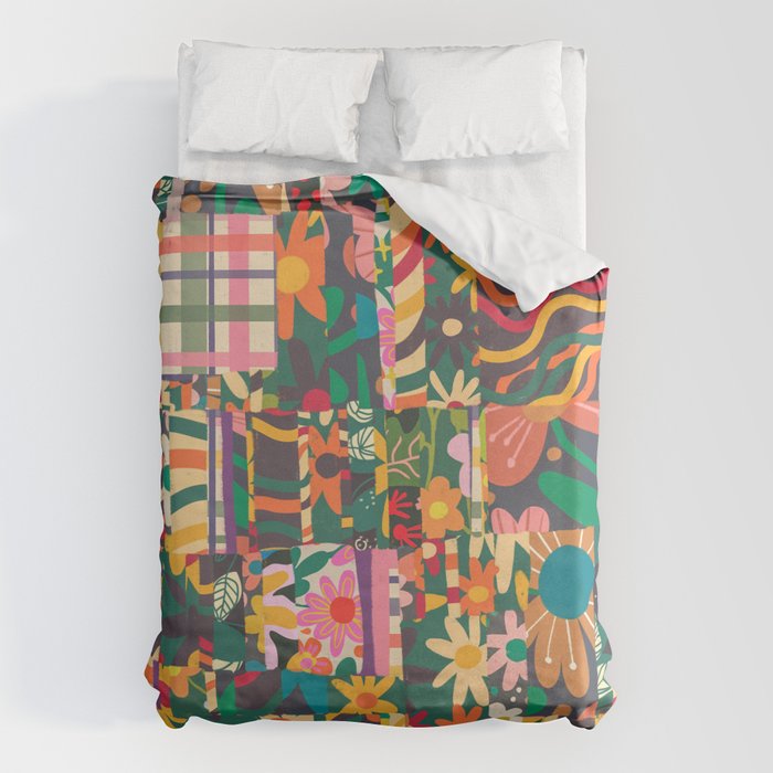 Patchwork #4 Duvet Cover Gallery Image 6