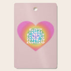 Let Love Rule Cutting Board Gallery Image 1