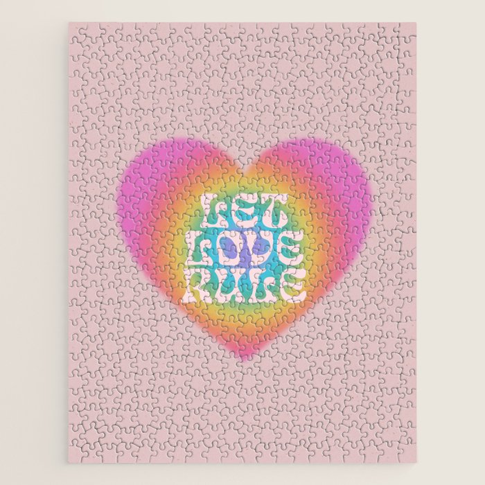 Let Love Rule Jigsaw Puzzle Gallery Image 1