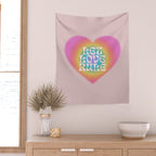 Let Love Rule Wall Tapestry Gallery Image 2