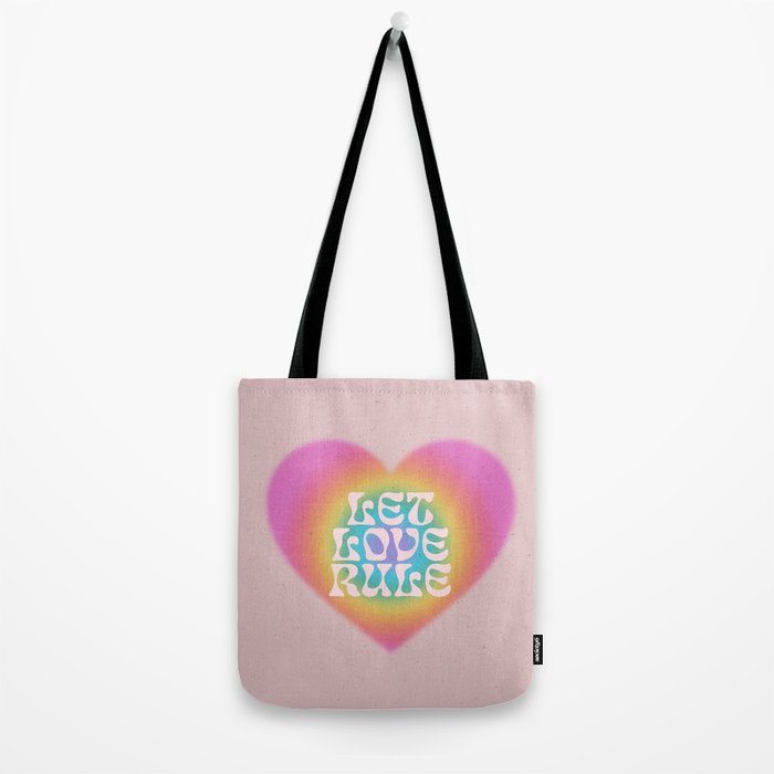 Let Love Rule Tote Bag Gallery Image 2
