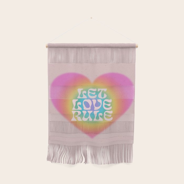 Let Love Rule Wall Hanging Gallery Image 1