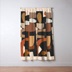 Modern Abstract Art 43 Window Curtain Gallery Image 3