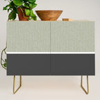 Linen Sage and Gray Credenza Gallery Image 1
