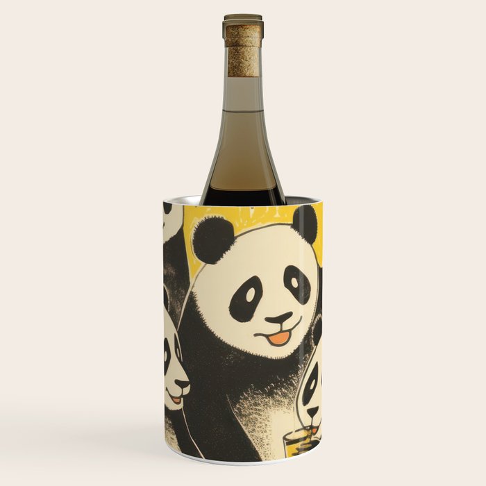 Panda Party Wine Chiller Gallery Image 1
