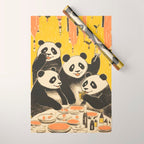 Panda Party Wrapping Paper Gallery Image 1