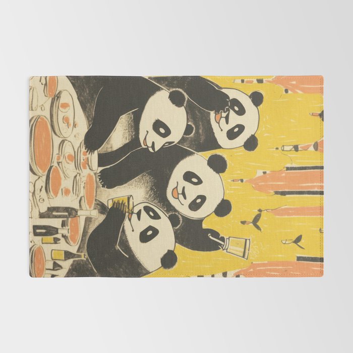 Panda Party Rug Gallery Image 2