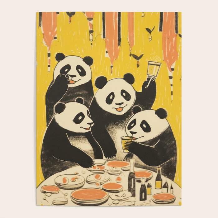 Panda Party Poster Gallery Image 1