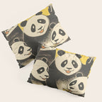 Panda Party Pillow Sham Gallery Image 3