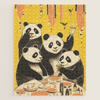 Panda Party Jigsaw Puzzle Gallery Image 1