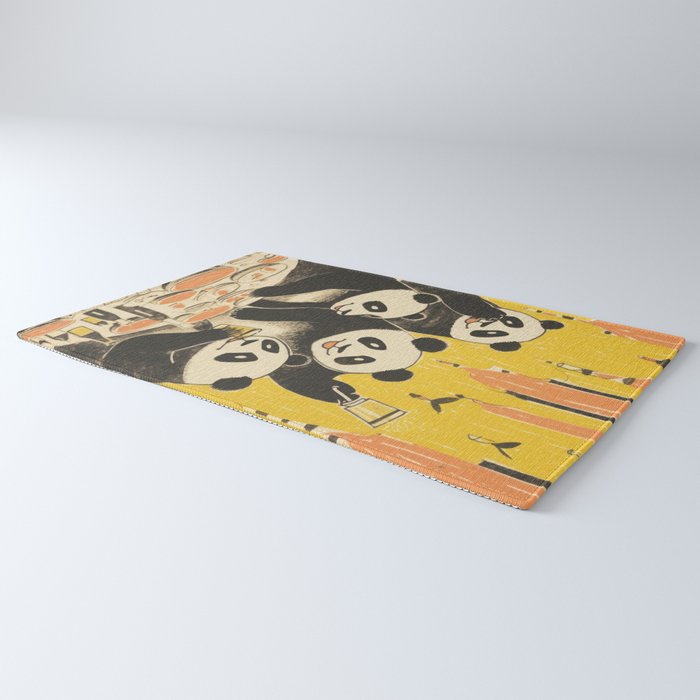 Panda Party Rug Gallery Image 3