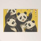 Panda Party Welcome Mat Gallery Image 1