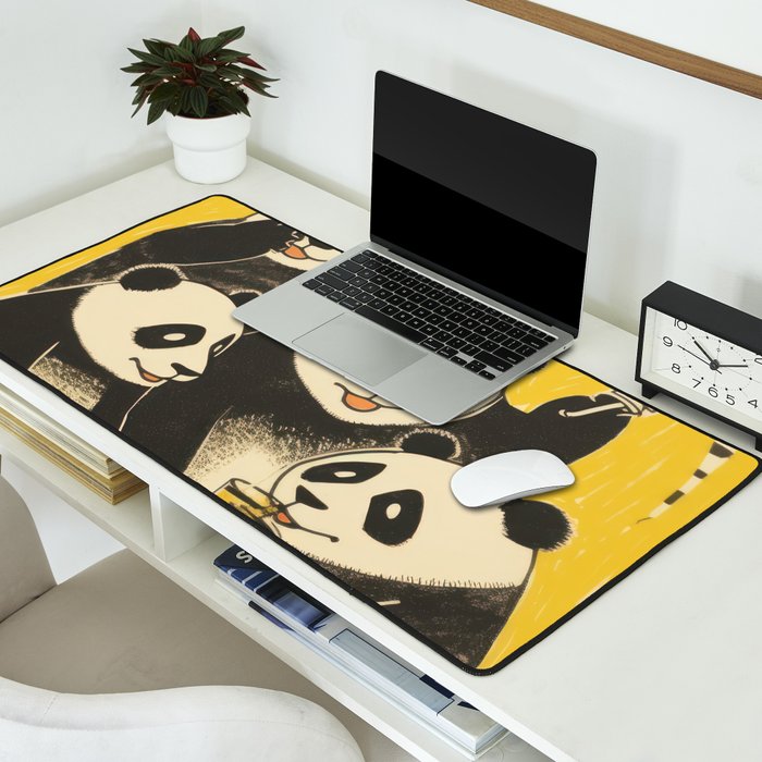 Panda Party Desk Mat Gallery Image 2
