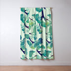 O Ginkgo (in Green) Window Curtain Gallery Image 3